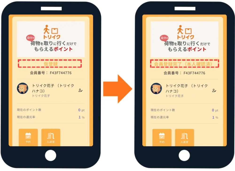 STEP 2 会員ランクを確認